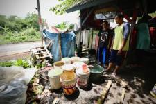 BNPB Pasok Air untuk Warga Terdampak Gempa Cianjur