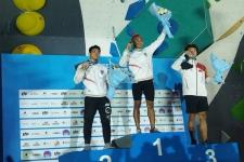 Atlet Indonesia Raih Emas di di Piala Dunia Panjat Tebing IFSC  2022 di Jakarta