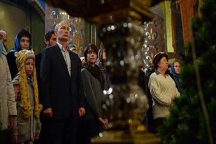 Putin Rayakan Natal Ortodoks di Gereja Dekat Tempat Olimpiade Sochi