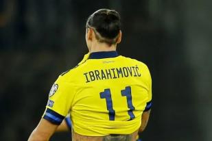 Ibrahimovic Jadi Pemain Tertua di Laga Euro