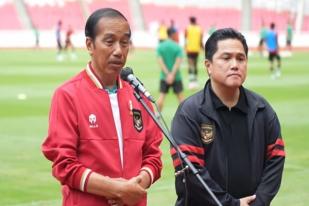 Jokowi Kunjungi Pemain Timnas U-20, Minta Tidak Patah Semangat