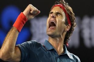 Federer Tundukkan Murray ke Semifinal