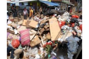 Total Sampah Banjir Jakarta Capai 91.529 Ton