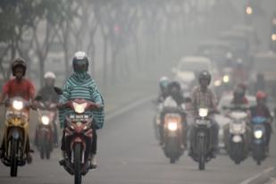 43.000 Warga Riau Terserang Penyakit akibat Asap