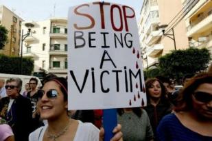 Perempuan Lebanon Kecam Kekerasan Dalam Rumah Tangga