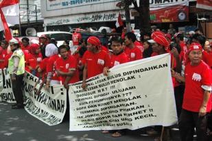 Demo Tolak MRT di Fatmawati