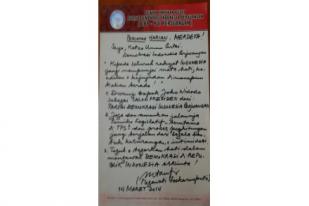 Surat Perintah Harian Ketua Umum PDIP untuk Mendukung Jokowi