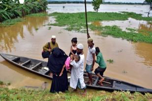 Delapan Juta Orang Terdampak Banjir Akibat Hujan Lebat di India