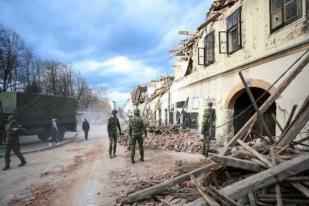 Kroasia Diguncang Gempa 6,4, Tujuh OrangTewas
