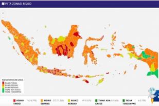 Situasi COVID-19 Indonesia: Kasus Baru: 7.203, Sembuh: 7.582