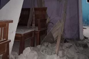 Sedikitnya 60 Rumah Rusak Akibat Gempa di Halmahera Selatan