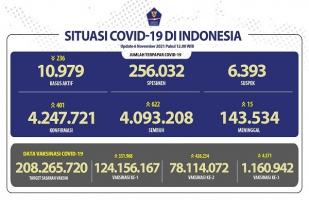 COVID-19 Indonesia, Kasus Baru: 401