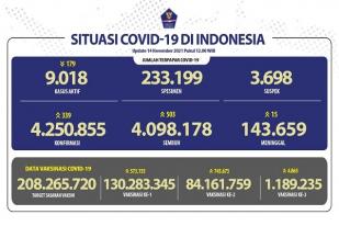 COVID-19 Indonesia, Kasus Baru: 339