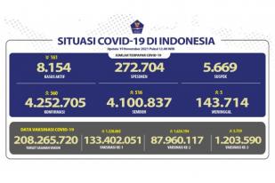 COVID-19 Indonesia, Kasus Baru: 360