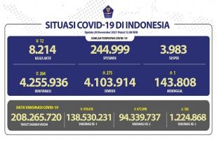 COVID-19 Indonesia, Kasus Baru: 264