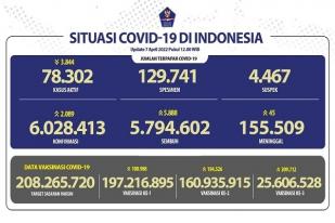 COVID-19 di Indonesia, Kasus Baru: 2.089
