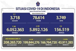COVID-19 di Indonesia, Kasus Baru: 263