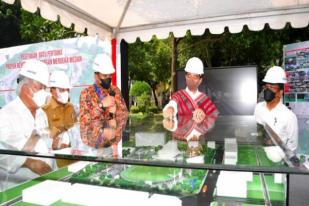 Jokowi Canangkan Revitalisasi Lapangan Merdeka Medan