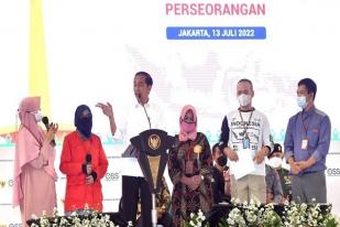 Jokowi Dorong UMKM Gunakan Platform Daring untuk Naikkan Omzet