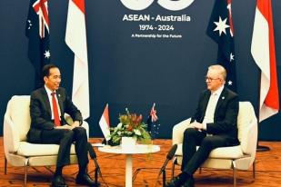 Jokowi Bertemu Albanese di Melbourne Bahas Keja Sama Ekonomi