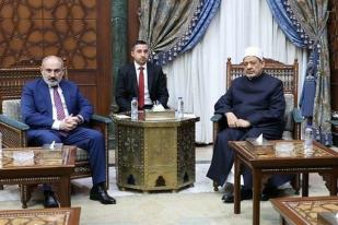 El-Tayyeb pada PM Pashinyan: Al-Azhar Selalu Dukung Perjuangan Armenia