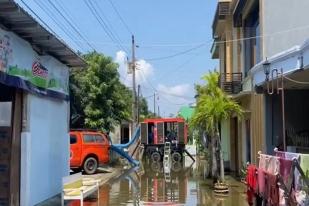 Pemerintah Kabupaten Demak Lakukan Pemompaan Atasi Banjir
