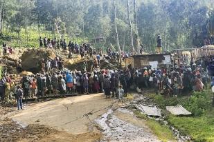 2.000 Orang Diperkirakan Tewas Terkubur Akibat Tanah Longsor di Papua Nugini