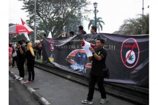 Gerakan Anti Narkotika di Yogyakarta Tolak Legalisasi Ganja