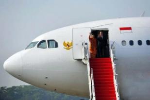 Pesawat Kepresidenan Baru Tiba di Halim Perdanakusuma
