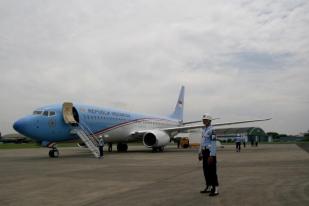 Sudi: Pesawat Kepresidenan Biru Sesuai Seragam AU