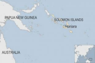 Gempa Bumi Guncang Wilayah Dekat Kepulauan Solomon
