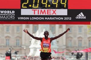 Atlet Kenya Kipsang Pecahkan Rekor Maraton London