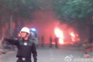 Lima Tersangka Ledakan Xinjiang Meledakkan Diri