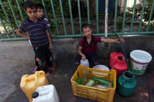 Serangan ke Sumur Air Gaza, Lumpuhkan 7.000 Penduduk
