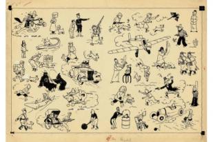 Gambar Sampul Tintin Laku  Rp 35 Miliar 