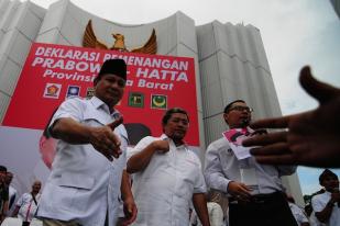Prabowo Ingatkan Pendukungnya Jangan Terlibat Kampanye Hitam