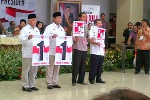 Prabowo-Hatta Nomor 1 Jokowi-JK Nomor 2