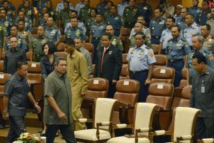Terkait Pilpres, Presiden Beri Arahan Perwira Tinggi TNI Polri