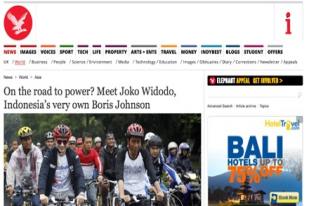 Jokowi Bersepeda Jadi Berita di London