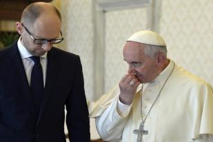 Paus Berjanji Bantu Ukraina