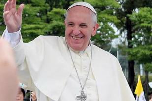 Paus akan Baptis Orang Tua Korban Feri Korsel