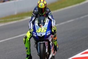 Rossi Senang Posisi Teratas Latihan MotoGP Catalunya