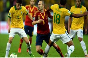 Brazil Bantai Spanyol 3-0 Raih Juara Piala Konfederasi 2013.