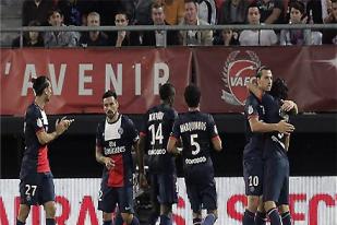Liga Prancis: PSG Tempel Monaco di Puncak Klasemen, Bungkam Tuan Rumah Valenciennes