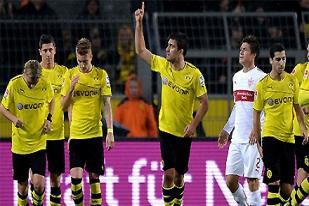 Liga Jerman: Dortmund Ambil Alih Klasemen, Tanpa Ampun Luluhlantakkan Stuttgart