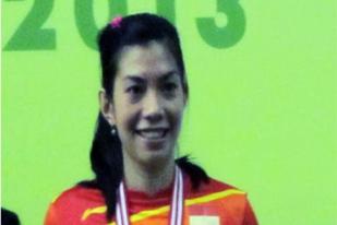 Final Pertamina Open 2013: Firdasari Sukses Juarai Tunggal Dewasa Putri Walau Cedera