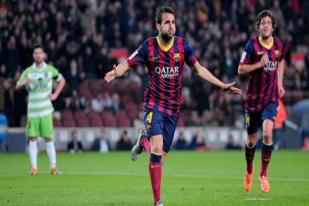 Piala Raja Spanyol: Messi dan Fabregas Sumbang Gol Kemenangan Barca