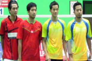 Albert dan Yonathan Juara Ganda Putra Smartfren Badminton Championship 