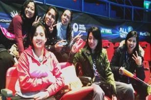 All England: Sejumlah Atlet Badminton Putri Indonesia Dukung Rekannya Bertanding