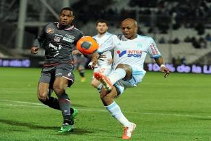 Tiga Gol dari Andre Ayew Menangkan Marseille